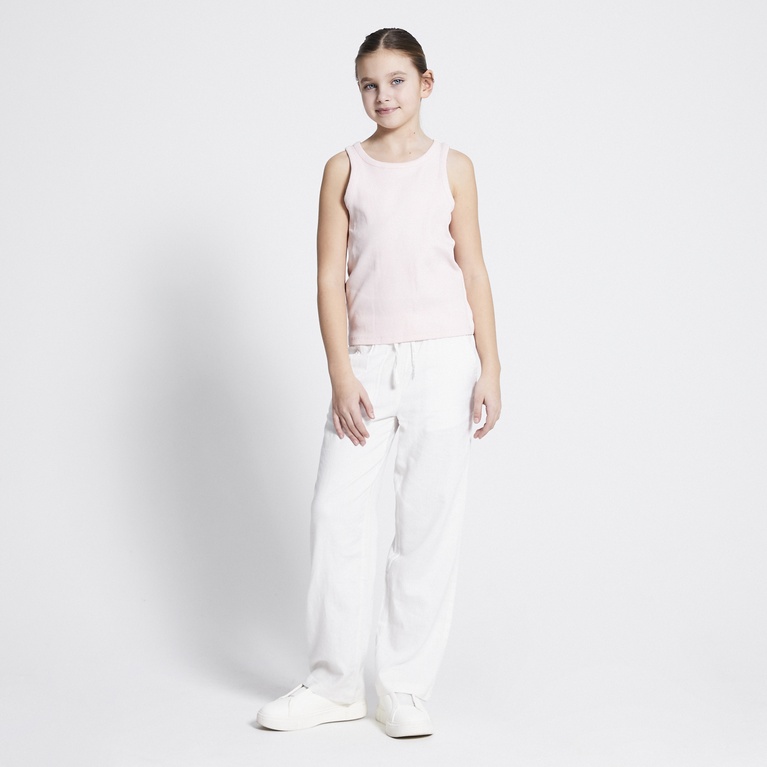 Ribbed tank top "Amalia" Soft Pink